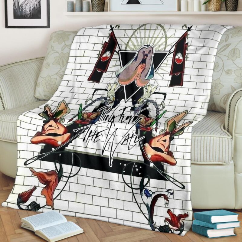 Pink Floyd Band Rock Thank You For The Memories 570 Gift Lover Premium Comfy Sofa Throw Blanket Gift