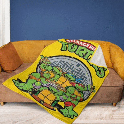 Pizza Teenage Mutant Ninja Turtles Movies Christmas Gift,Ninja Turtles Gift For Fan Comfy Sofa Throw Blanket Gift 2 Pizza Teenage Mutant Ninja Turtles Movies Christmas GiftNinja Turtles Gift For Fan Comfy Sofa Throw Blanket Gift 2