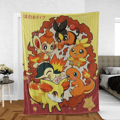 Pokemon Go Eevee Evolution Games Ver2 Christmas Gifts Lover Pokemon Gift For Fan Comfy Sofa Throw Blanket Gift 2