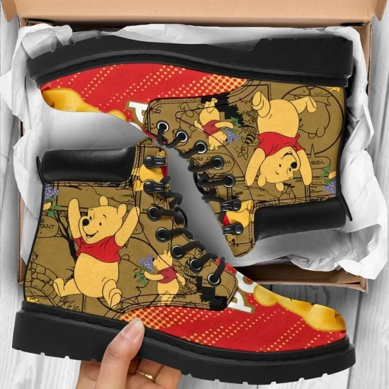 Pooh Boots Shoes Winnie The Pooh Gift Idea For Cartoon