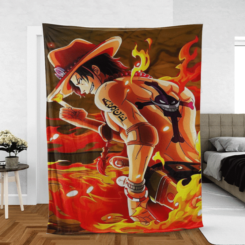 Monkey D. Luffy Gift For Fan Comfy Sofa Throw Blanket Gift