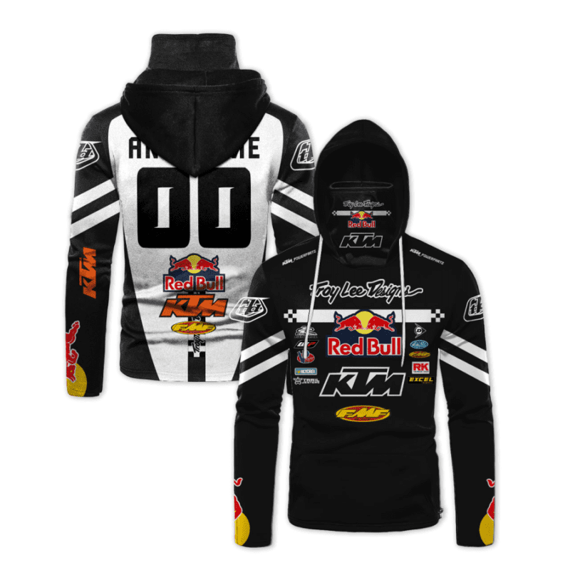 Red Bull Ktm Factory Fmf Troy Lee Designs Gaiter Hoodie 708