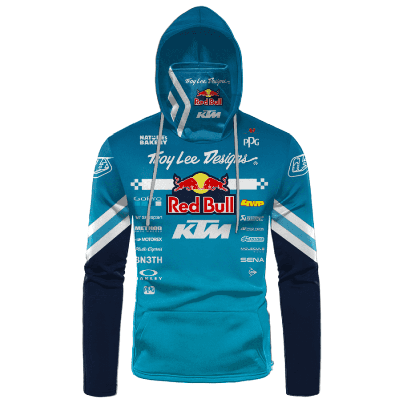 Red Bull Ktm Factory Racing Motogp Troy Lee Designs Gaiter Hoodie 664 1