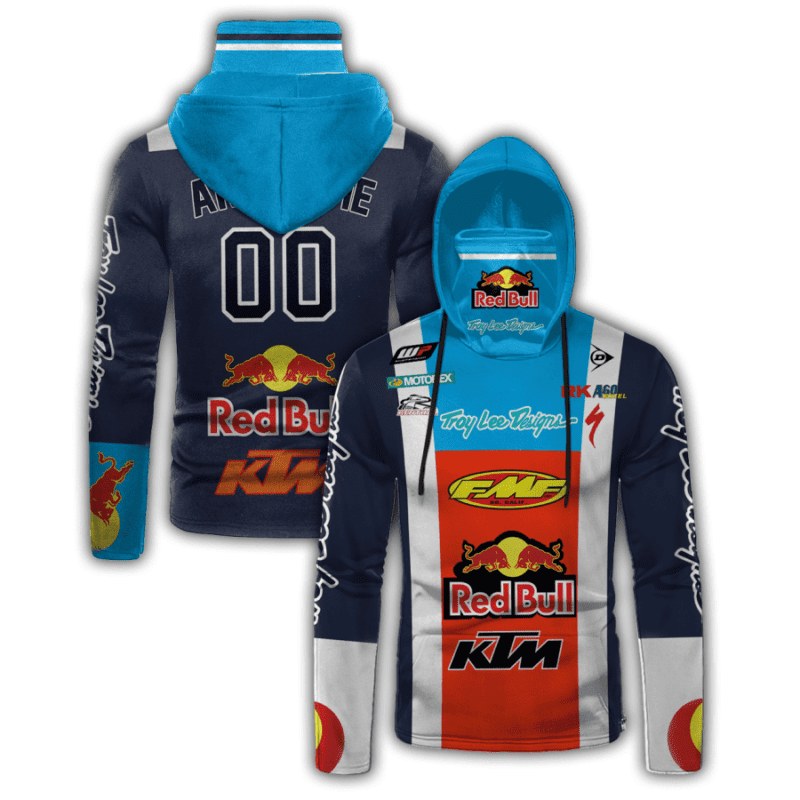 Red Bull Ktm Factory Racing Motogp Troy Lee Designs Gaiter Hoodie 730