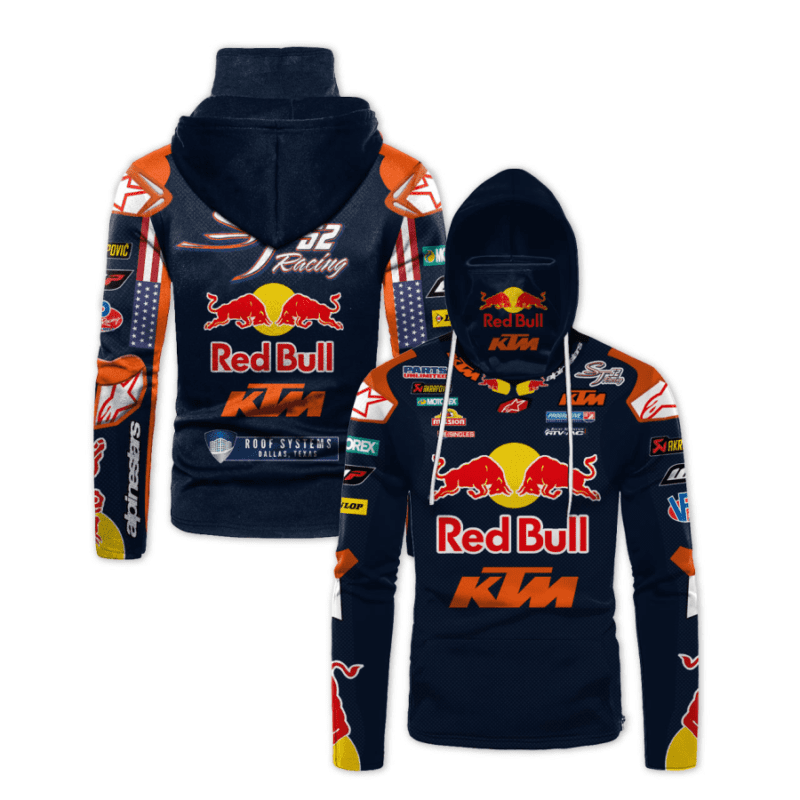 Red Bull Ktm Factory St52 Racing Racing Gaiter Hoodie 702