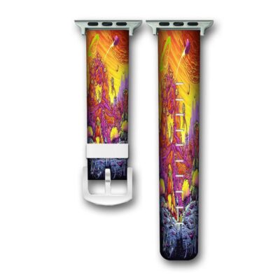 Rick and Morty Art Custom Apple Watch Band Genuine Wrist Band Replacement