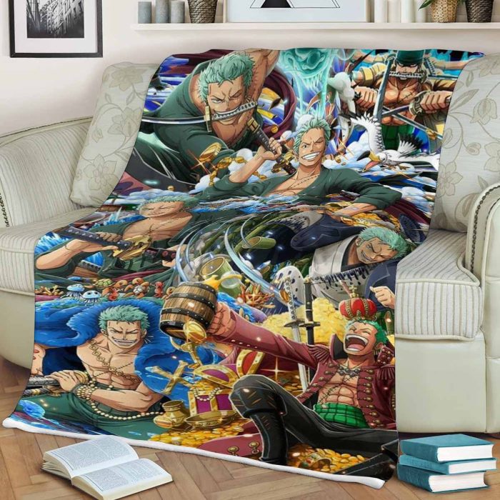 Roronoa Zoro One Piece Fan Gift, Pirate Hunter Roronoa Zoro Comfy Sofa ...