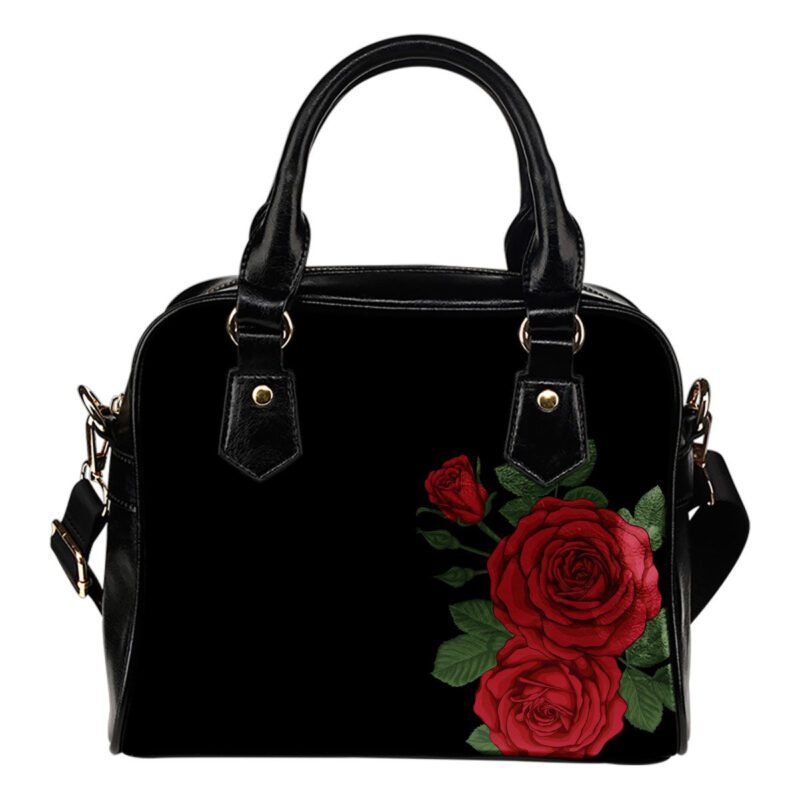 Roses Lady Leather Shoulder Hand Bag SB0141