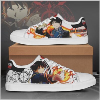 Roy Mustang Fullmetal Alchemist Low Top Leather Stan Smith Shoes SST1379