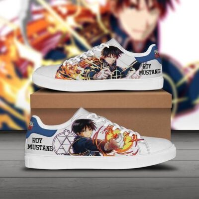 Roy Mustang Fullmetal Alchemist Low Top Leather Stan Smith Shoes SST1378