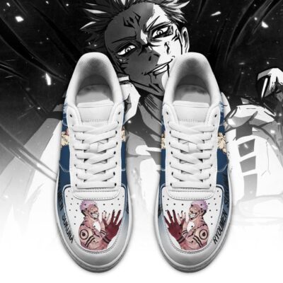 Ryoumen Sukuna Jujutsu Kaisen Air Force 1 Sneakers Custom Anime Shoes 1