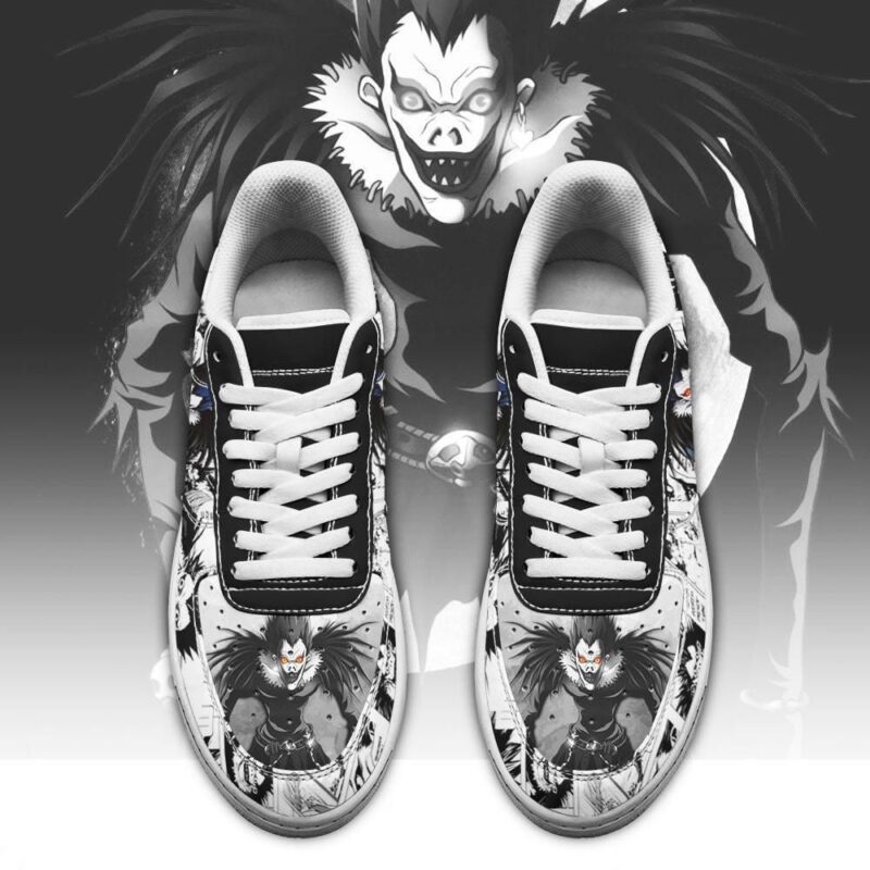 Ryuk Sneakers Death Note Anime Shoes Fan Gift Idea Air Force 1 Sneakers 1