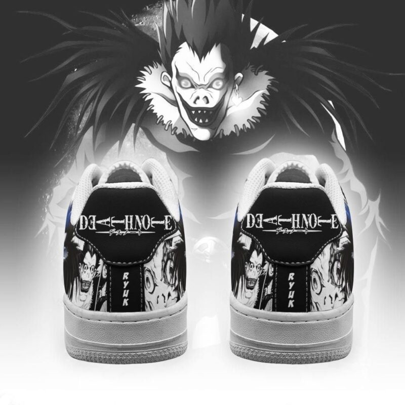 Ryuk Sneakers Death Note Anime Shoes Fan Gift Idea Air Force 1 Sneakers 2