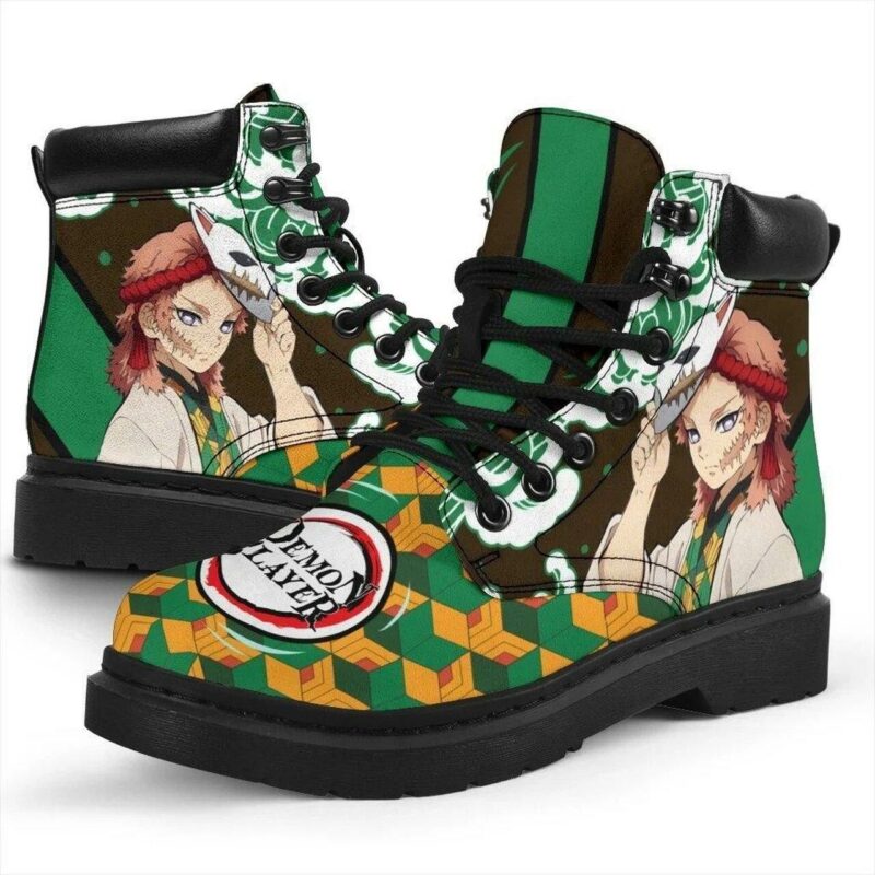 Sabito Character Kimetsu no Yaiba Wiki anime A888 Boots For Lover Working Boots Leather Boots Timber Motorcycle Boots