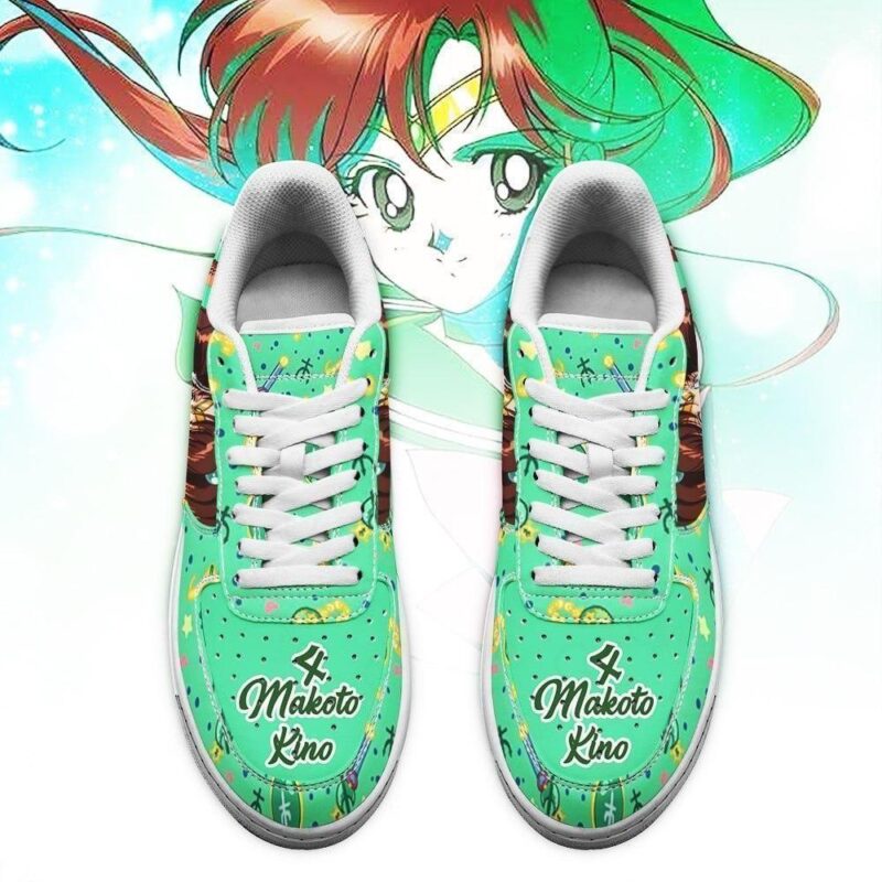 Sailor Jupiter Sneakers Sailor Moon Anime Shoes Fan Gift Air Force 1 Sneakers 1
