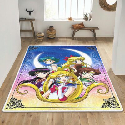 Sailor Moon Manga Gift For Fan Rug Floor Decor