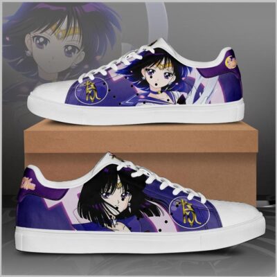 Sailor Saturn Sailor Moon Low Top Leather Stan Smith Shoes SST1396