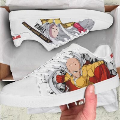 Saitama One Punch Man Low Top Leather Stan Smith Shoes SST1400 1 Tennis Shoes