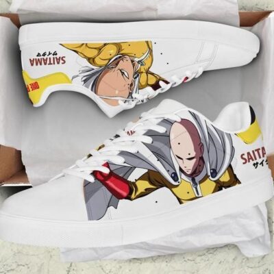 Saitama One Punch Man Low Top Leather Stan Smith Shoes SST1399 1 Tennis Shoes