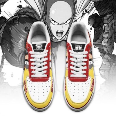 Saitama Sneakers One Punch Man Anime Custom Shoes Air Force 1 Sneakers 1