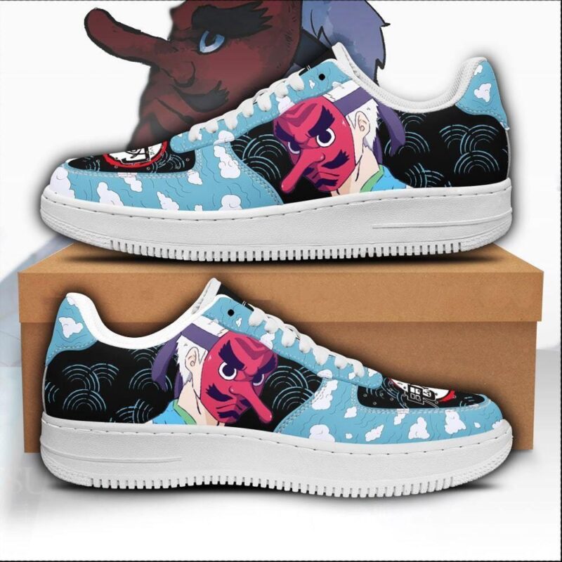 Sakonji Sneakers Custom Demon Slayer Anime Shoes Fan Air Force 1 Sneakers