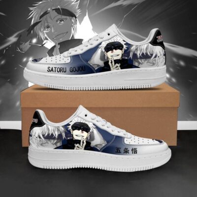 Satoru Gojou Jujutsu Kaisen Air Force 1 Sneakers Custom Anime Shoes