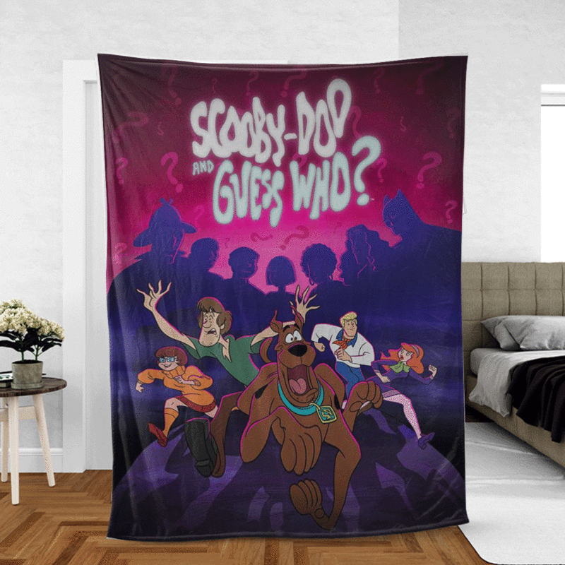 Scooby doo Gift For Fan Comfy Sofa Throw Blanket Gift