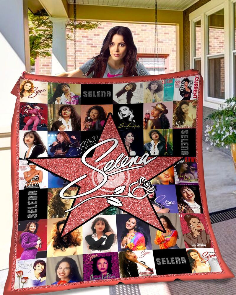 Selena-Quintanilla-Fan-Gift-Selena-Lover-Gifts-Fleece-Blanket-Selena-Quintanilla-Gift-Lovers-Comfy-Sofa-Throw-Blanket-1 Selena Lover Gifts Fleece Blanket