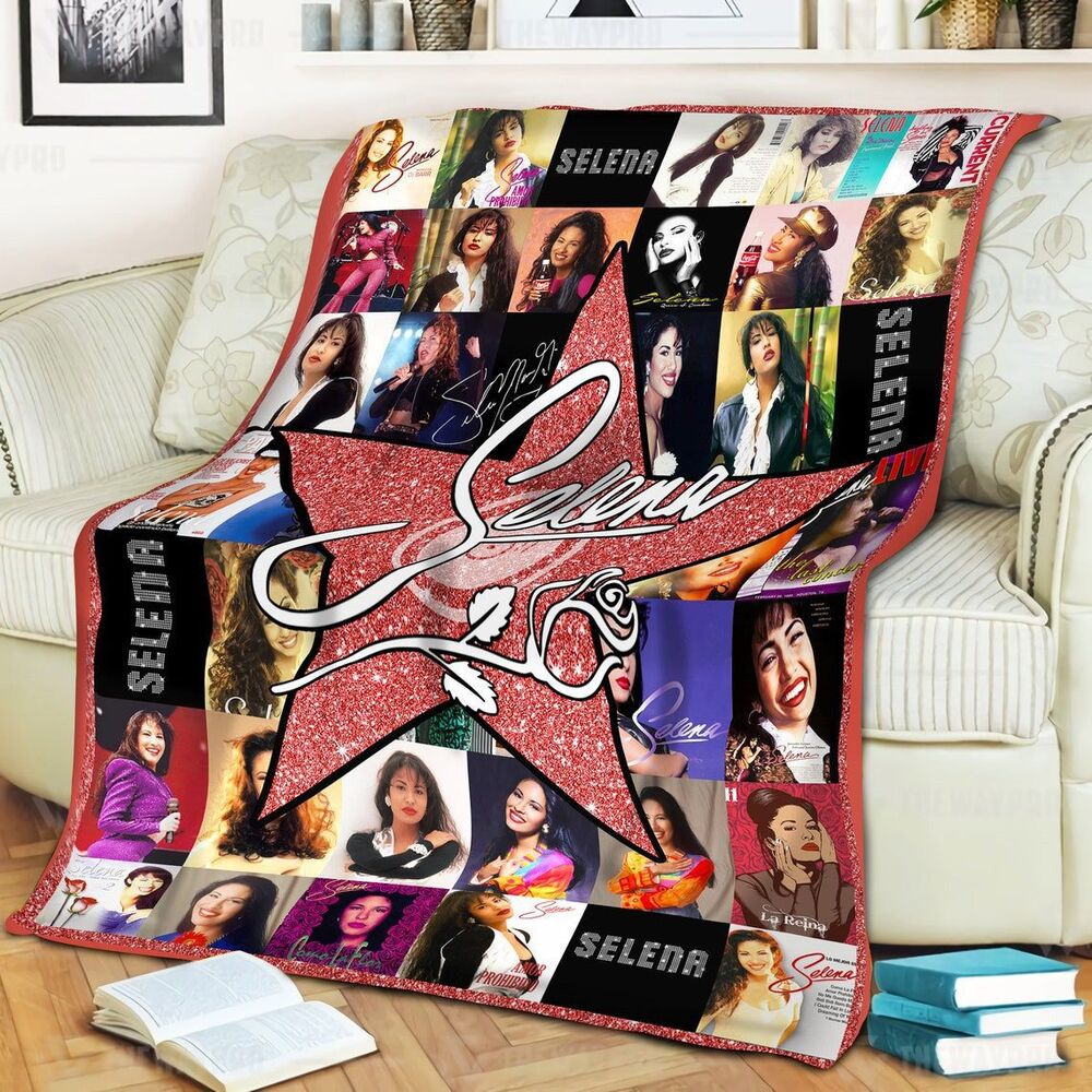 Selena-Quintanilla-Fan-Gift-Selena-Lover-Gifts-Fleece-Blanket-Selena-Quintanilla-Gift-Lovers-Comfy-Sofa-Throw-Blanket Selena Quintanilla Fan Gift