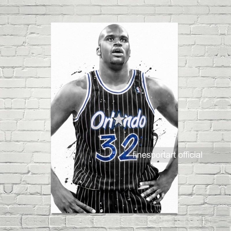 Shaquille O'Neal Orlando Poster