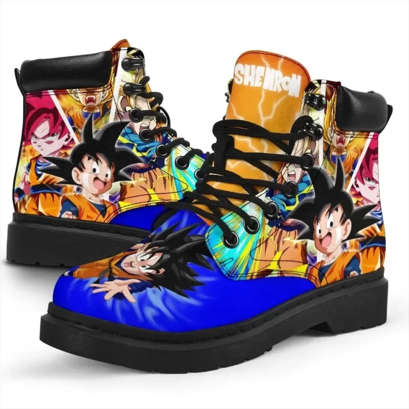 Shenron Dragon Ball Boots Shoes Custom Anime