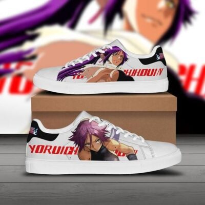 Shihouin Yoruichi Bleach Low Top Leather Stan Smith Shoes SST1418