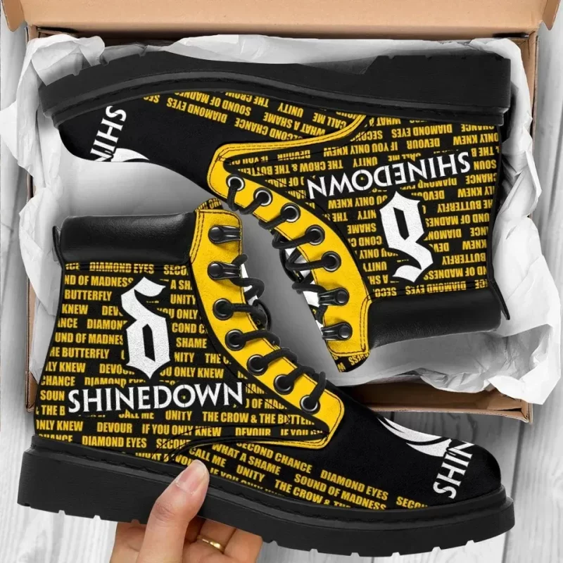 Shinedown Boots Shoes Amazing Music Fan Gift Idea