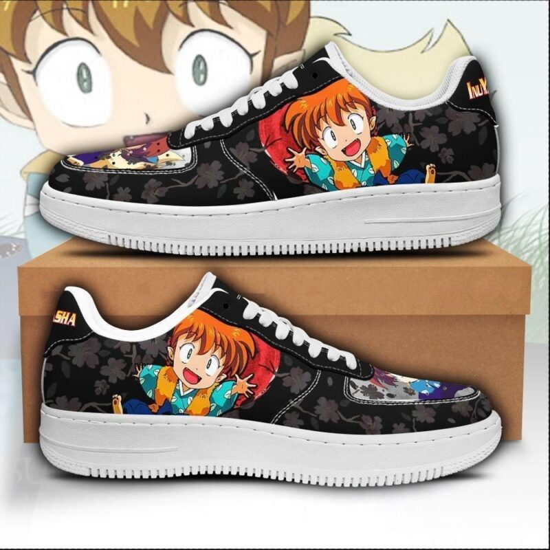 Shippo Sneakers Inuyasha Anime Shoes Fan Gift Idea Air Force 1 Sneakers