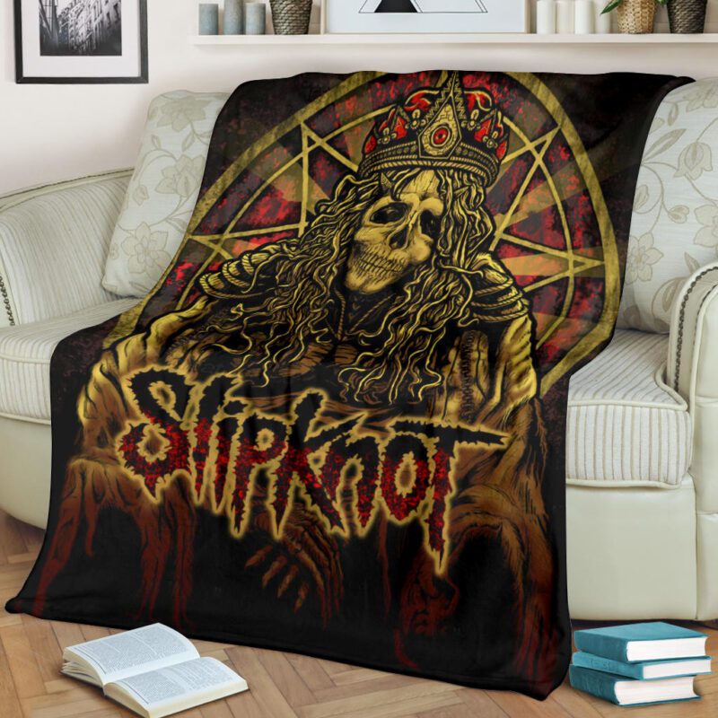 Slipknot Band Rock Thank You For The Memories 579 Gift Lover Premium Comfy Sofa Throw Blanket Gift
