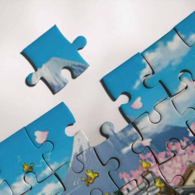 Snoopy Cherry Blossom Festival The Peanuts Cartoon 12 Gifts Lover Jigsaw Puzzle GameSnoopy The Peanuts Fan GiftSnoopy The Peanuts Lover Gift 3