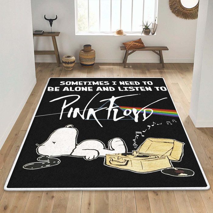 Pink Floyd Music Band Area Rug Living Room