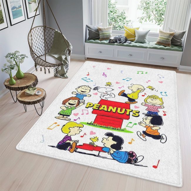 Snoopy Peanuts & Friends 5 Fan Gift, Snoopy Peanuts & Friends Rug Floor ...