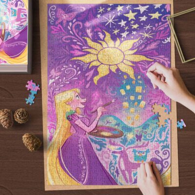 Rapunzel Tangled Fan Gift