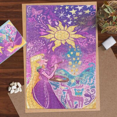 So Beautiful Rapunzel Tangled Cartoon Disney Gifts Lover Jigsaw Puzzle Game