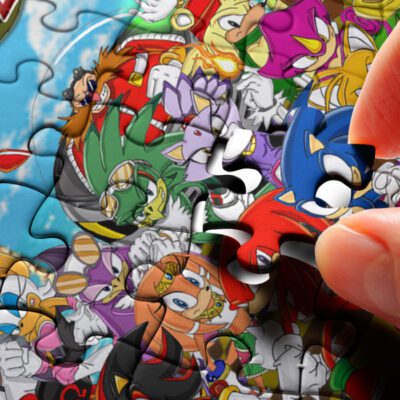 Sonic War Zone Jigsaw Puzzle Game, Sonic All Characters Video Game Fan Gift 4 Sonic War Zone Jigsaw Puzzle Game Sonic All Characters Video Game Fan Gift 4