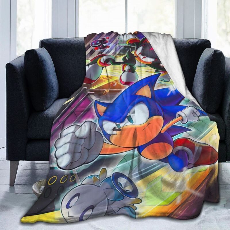 Sonic the Hedgehog Movie Fleece Blanket