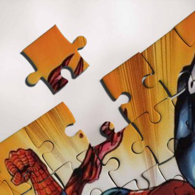 Spider Man And Venom Maxinum War Movie Marvel Comics Ver3 Gifts Lover Jigsaw Puzzle GameMarvel Spider Man Venom Fan Gift 3