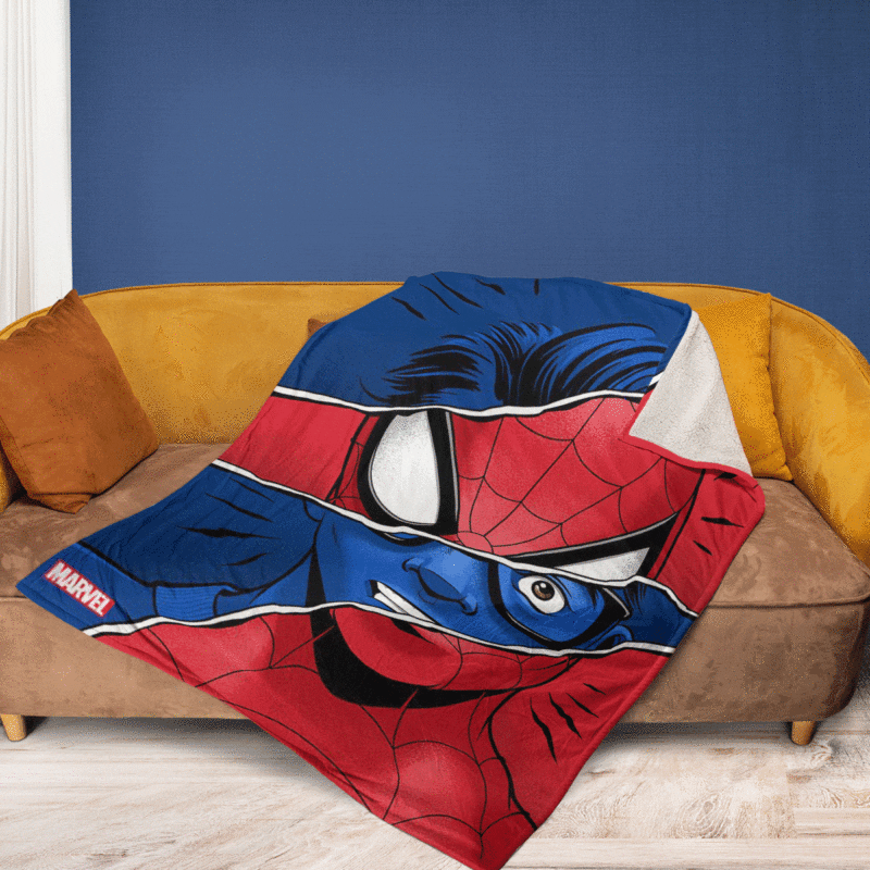 Spider Man Gift For Fan Comfy Sofa Throw Blanket Gift