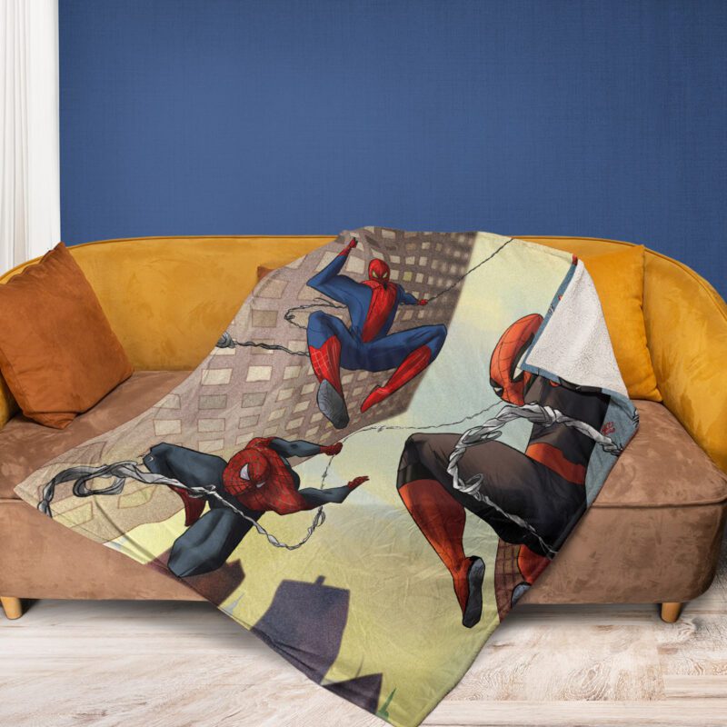Spider Man No Way Home 2 Gift For Fan Comfy Sofa Throw Blanket Gift