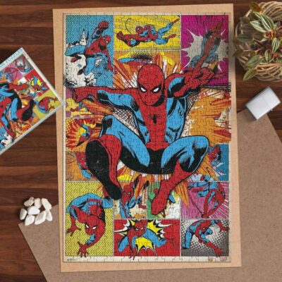 Spider Man Marvel Comicss Lover Jigsaw Puzzle Game, Spider Man Marvel Comics Fan Gift, Spider Man Marvel Comics 1 Spider Man Marvel Comics Fan Gift