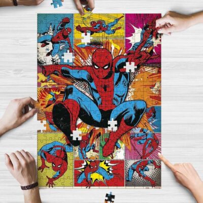Spider Man Marvel Comicss Lover Jigsaw Puzzle Game, Spider Man Marvel Comics Fan Gift, Spider Man Marvel Comics 2 Spider Man Marvel Comics