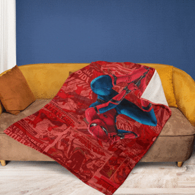 Spider Man No Way Home 2021 Comics Christmas Gift Comfy Sofa Throw Blanket Gift 2