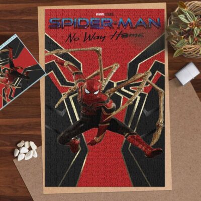 Spider Man No Way Home Movie Marvel Comics Ver23 Gifts Lover Jigsaw Puzzle Game