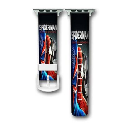 Spider Man Shattered Dimensions Custom Apple Watch Band Genuine Wrist Band Replacement
